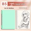 Morandi Detachable Student Sketchbook - Thick, Comfortable, Colorful Art Drawing Pad