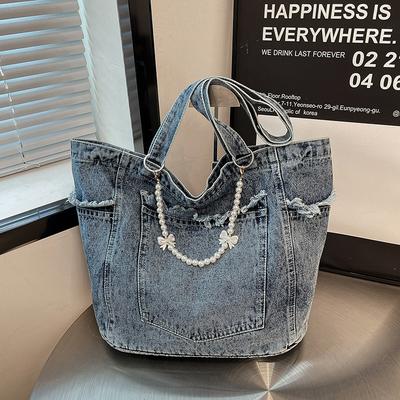 Borsa a Spalla Singola da Pendolare alla Moda Casual alla Moda con Grande Capacità e Design Versatile Borsa Tote