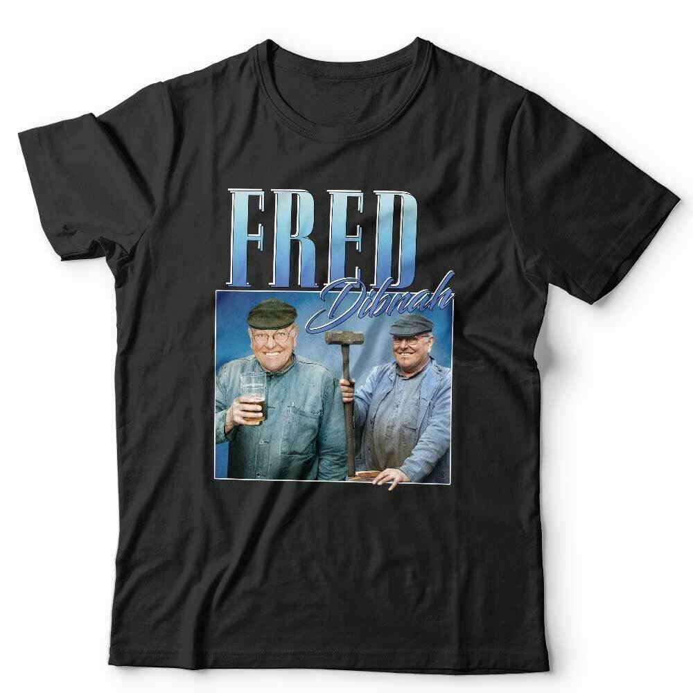 Fred Dibnah Tshirt Appreciation Unisex and Kids Homage Throwback Stag Hen Do Funny
