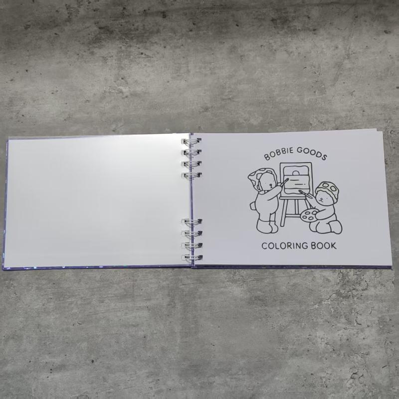 Kreativní roztomilé postavičky kapybary omalovánky dětské omalovánky zvířecí téma graffiti malovací kniha dárek k narozeninám pro děti