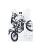 PHYPS MOTORCYCLE Womens Motorsport Crop Sleeveless White