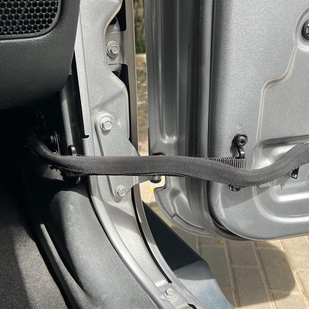 Door Strap for Jeep Wrangler,Door Limiting Straps for Jeep Wrangler JK JKU 2007-2018,Heavy Duty,Door Check Straps(2PCS)