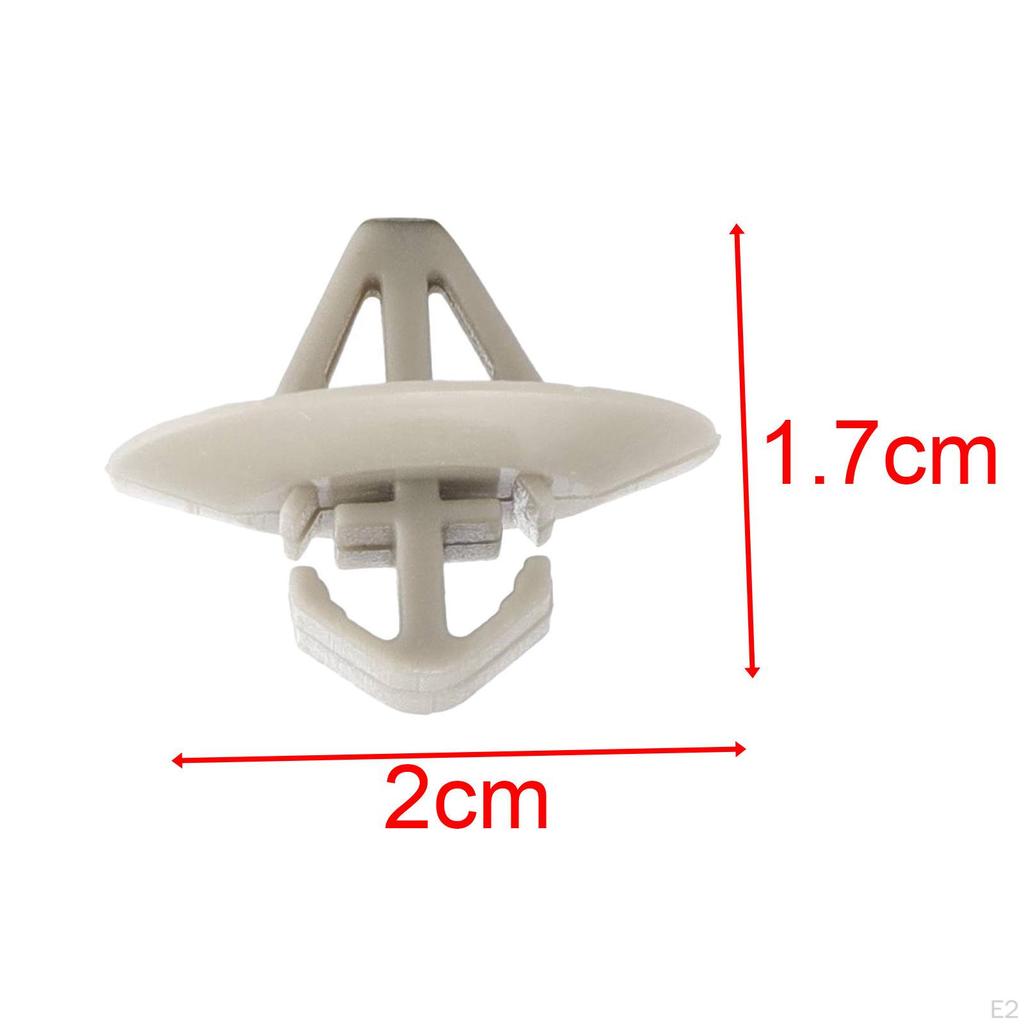 100x Side Door Moulding Panel Clips /Exterior & // High Performance/