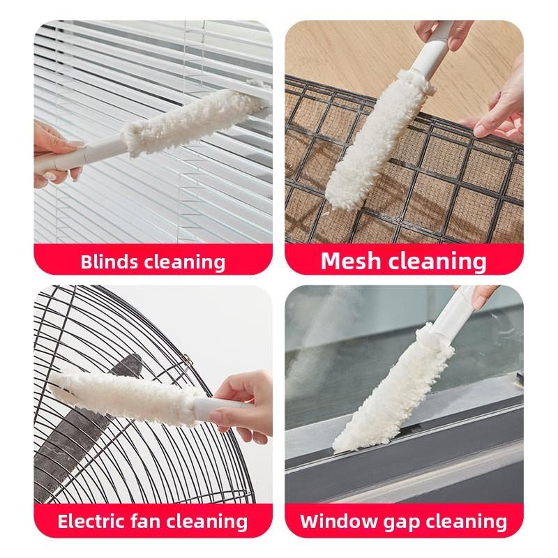 Gap Cleaning Brush For Air Conditioner Vents With Detachable Pp Material For Home Maintenance