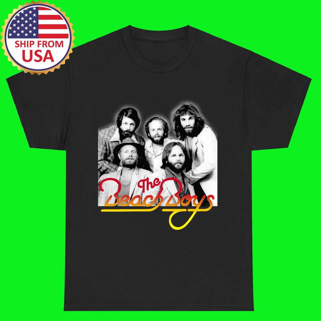 The Beach Boys Black T-Shirt Tee Top Unisex