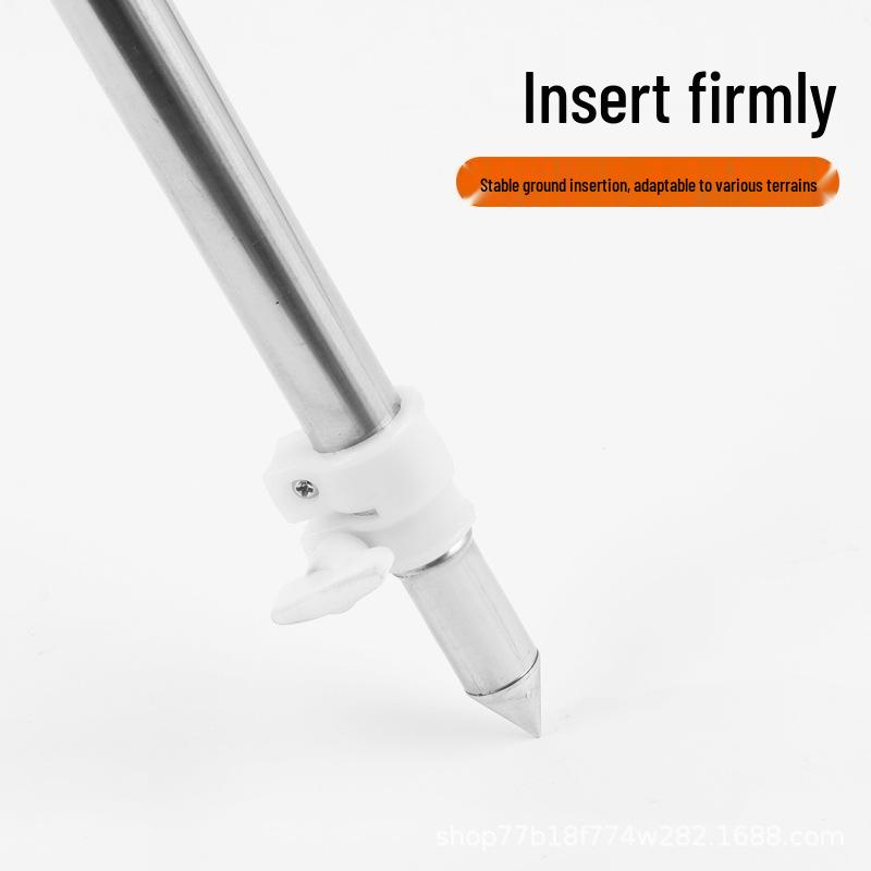 Stainless Steel Multifunctional Surf Rod Stand with Large Capacity