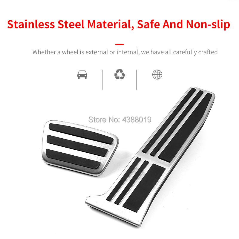 My Good Car For Toyota RAV4 Car Accelerator Pedal Brake Pedal Footrest Pedal Pads Cover Non