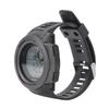 Men Digital Sports Watch Outdoor Sports Electronic Watch Shock Resistant 50M Swimming Waterproof Rubber Strap Large