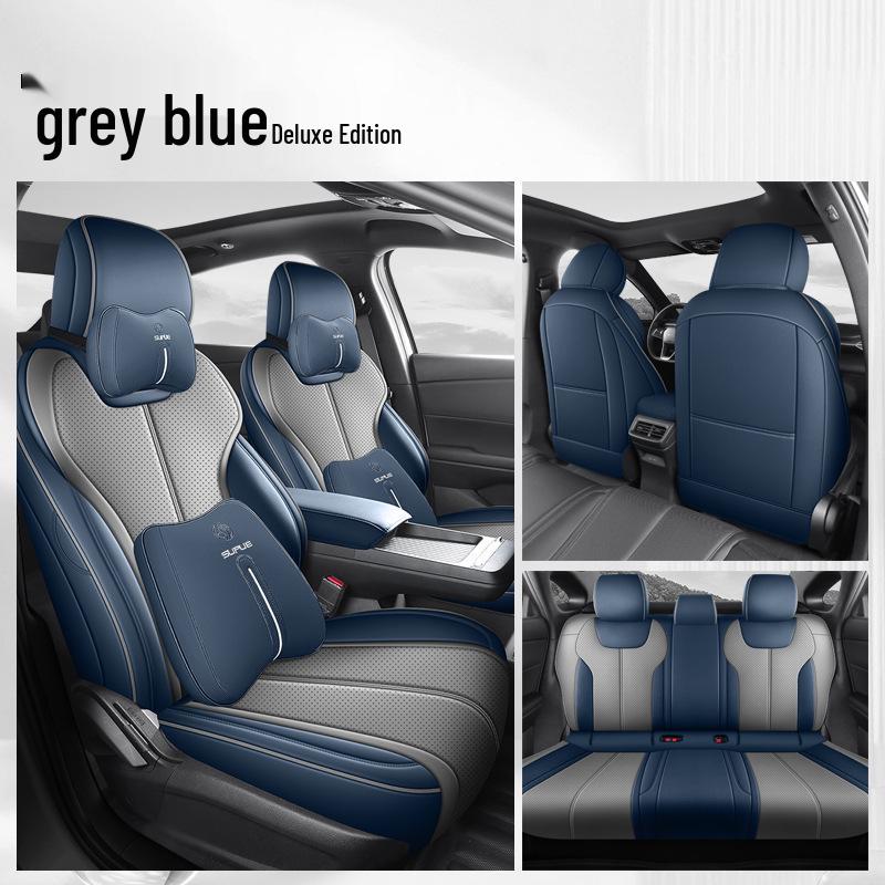 BYD E7 All-Season Full Leather Car Seat Cushion (Universal Fit)