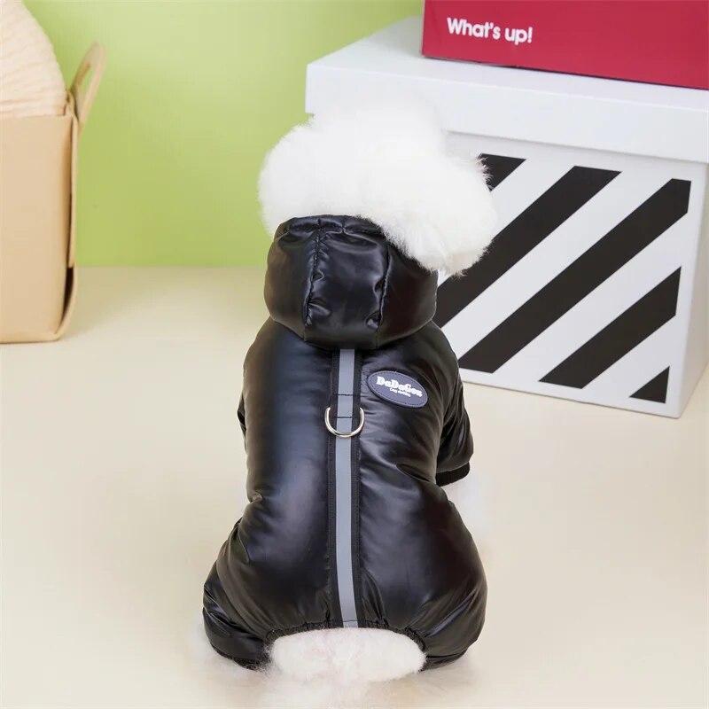 Warm Dog Clothes Winter Puppy Pet Coat Jacket For Small Medium Dogs Thicken Waterproof Yorkies Pets Clothing Hoodies Chihuahua