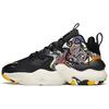 New Chunky Sneakers Men's Mid Top Black/White/Gum Yellow 112148080-10