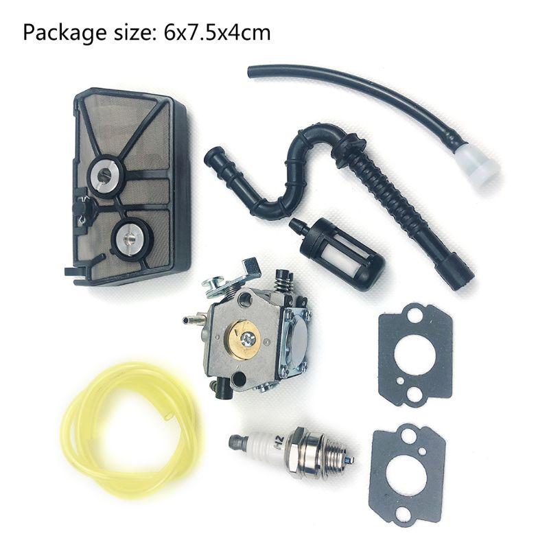 Carburetor for Stihl 028 028AV Tillotson HU-40D Walbro WT-16B Chainsaw Carb with Gaskets Air Fuel Filter Kit Parts