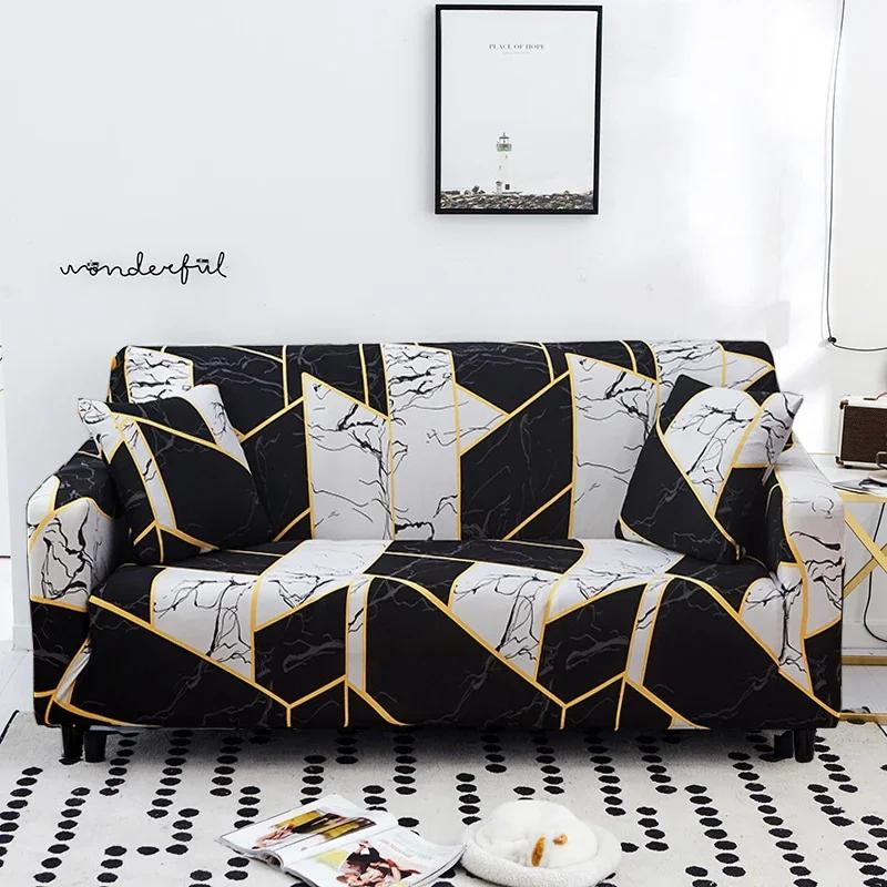 

Чехол для дивана Stretch Slipcovers Эластичный универсальный чехол для дивана разной формы Чехол для дивана Doubleseat Chair Чехол для дивана 1/2/3/4 мест S (90-140cm)