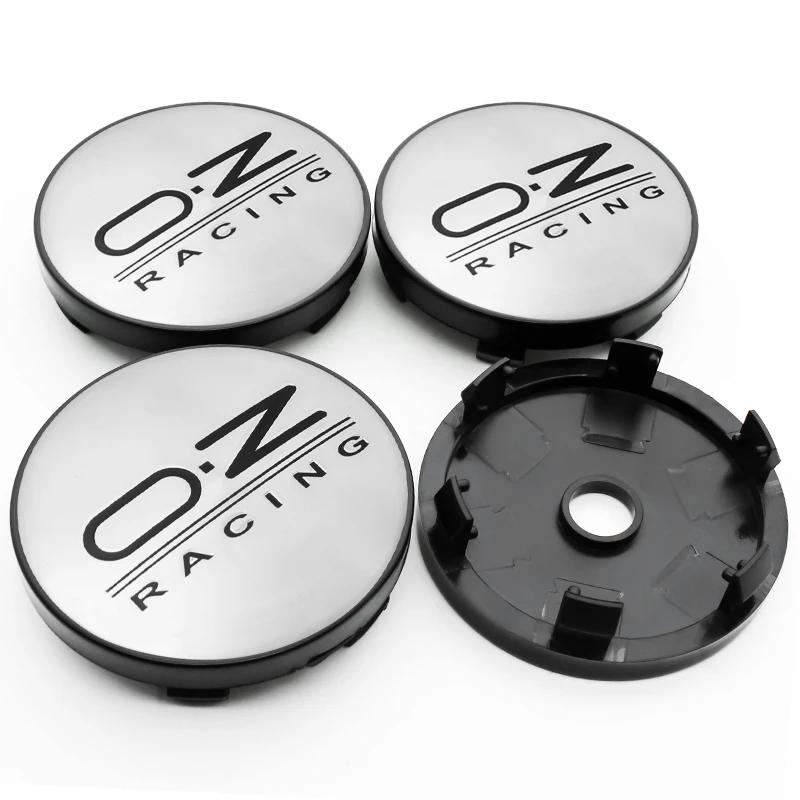4pcs 56+60mm Car Styling OZ Racing O.Z Logo Car Wheel Hub Center Caps Sticker Rim Cover Decoration Badge Emblem Auto Accessories
