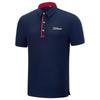 Heren Golfshirt Korte Mouw Stretch Ademend Sneldrogend Bamboevezel T-shirt