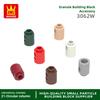Non-Toxic 347Pcs/Lot 3062W Round Pillar With Hole Building Blocks Moc Construction Accessories Compatible With Brick Children Toys Gift