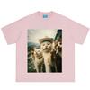 Funny Cat Meme Tshirt Unisex Unisex Hiphop Punk Tshirts Shortsleeved Fashion Loose Casual Cotton Summer Oversized Tshirts