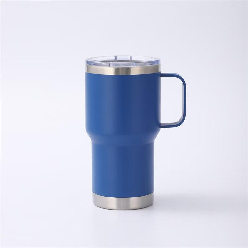 Multi-color Multi-Capacity Stainless Steel Vacuum Insulated Car Cups Leak-Proof Custom Logo Printing Available for Presents Home