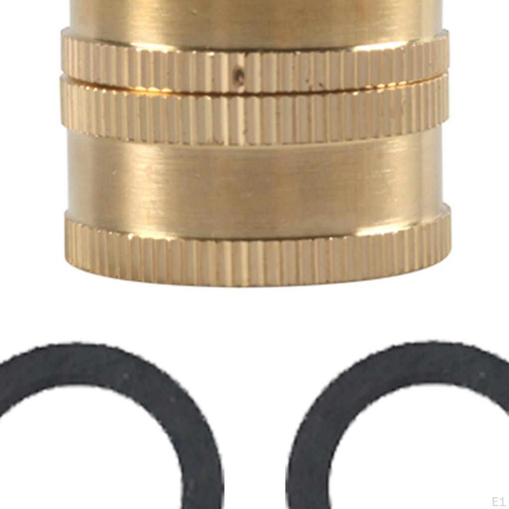 RV Spray Port Quick Connect for Exterior Shower Faucet Double Head PF247007 Heavy Duty Sturdy