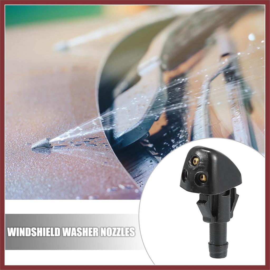 1 Pair Front Windshield Washer Nozzles Washer Spray Jet for Suzuki Swift MK2 2005-2010 for Suzuki Grand Vitara XL-7 2002-2005 Replace Parts