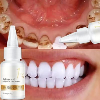 Zahnaufhellung Zahnpasta Fruchtsäure Entfernen Plaque Flecken Zahnstein Frische Atem Reinigung Mundhygiene Dental Bleichmittel Pflege Werkzeuge