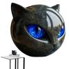 Cat Statues Black Cat Stone Sculpture Luxury Black Cat Stone Sculpture Kitten Keepsake Sculpture Halloween Desktop Decor