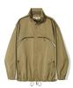 Partimento Color Block Sports Windbreaker Brown