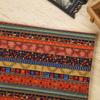 Tribalny Etniczny Bawełniany Len Tkanina Print Bohemia Materiał do Szycia DIY na Sukienki Vintage Obrus Zasłona Poszewka Dekoracja Domu