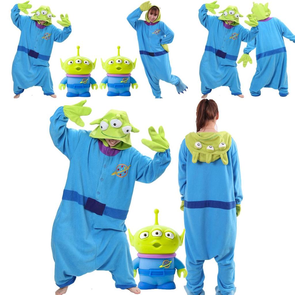Spielzeug Aliens Story Unisex Cosplay Kostüm Onesie Nachtwäsche Kostüm Pyjamas