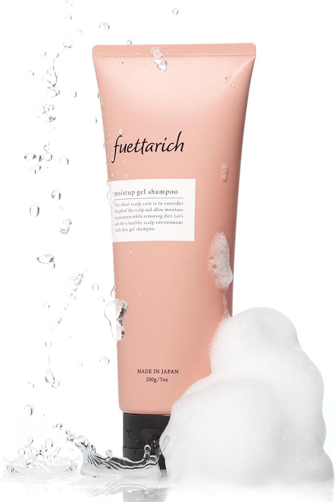 fuettarich Shampoo Instructions and Certificate of For Hair 200g [Includes Appreciation] Additive-Free, Salon-Grade, Silicone-Free, Salons, (Single