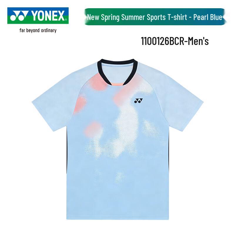 YONEX Badminton Schnelltrocknendes Kurzarm-T-Shirt