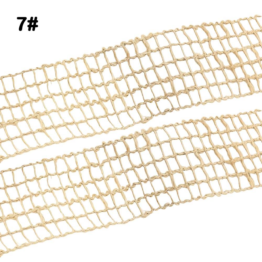 10 Meter Burlap Ribbons Handicraft Weavin Jute Yarn Retro Jute Burlap Ribbons  DIY Arts