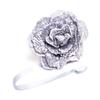 1pc Magnetic Curtain Tiebacks Seersucker Flower Tie Backs Buckle Clips Home Decoration