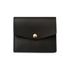 Solid Color Thin Envelope Card Bag Wallet Snap Button Coin Purse Retro Mini Wallet  Women