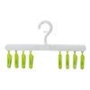 1PCS 8/6 Clip Clothes Drying Rack Multi-purpose Foldable Student Underwear Drying Hats and Socks Artifact Folding Travel Portable Clip Drying