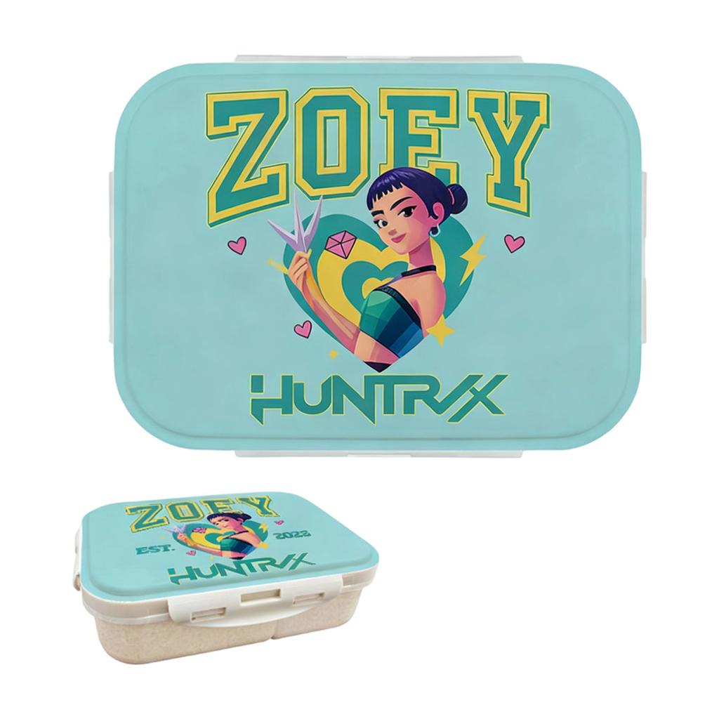 Anime - Themed  Straw Lunch Boxes For Students   Workers - Cute Cartoon Character Designs, Leak - Proof & Eco - Friendly Meal Prep Containers