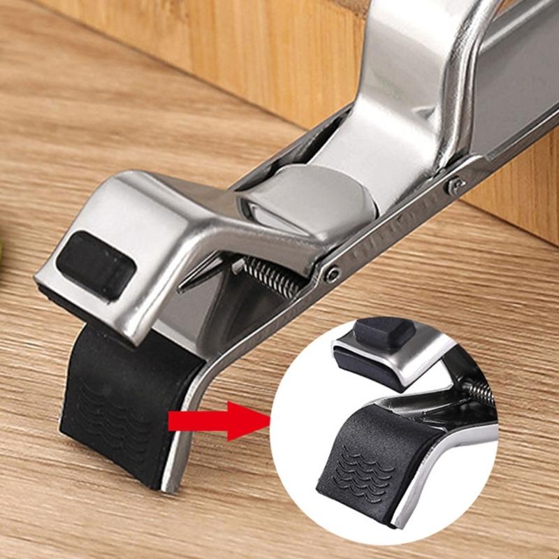 Stainless Steels Kitchen Tongs For Lifting Bowls Pot Heatproof Handle Design Plate Gripper Anti-scalding Clip