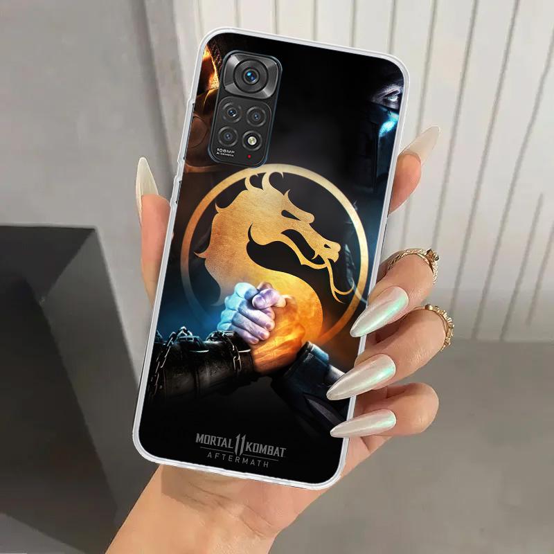 

Mortal Kombat Phone Case for Xiaomi Redmi Note 14 13 12S 12 11S 11 Pro Plus 11T 11E 10S 9 9S Soft Funda Print Shell Note 13 12S Redmi Note 10 Pro