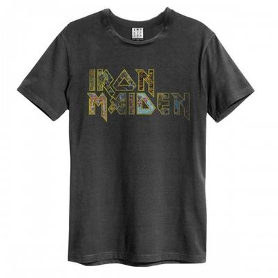 Unisex Adult Eddies Logo Iron Maiden T-Shirt