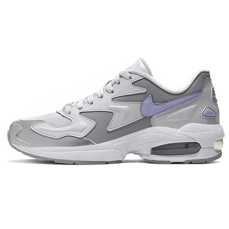 (WMNS) Nike Air Max 2 Light SE Vast Grey Purple Agate Women s CJ7981-001 EU 37.5