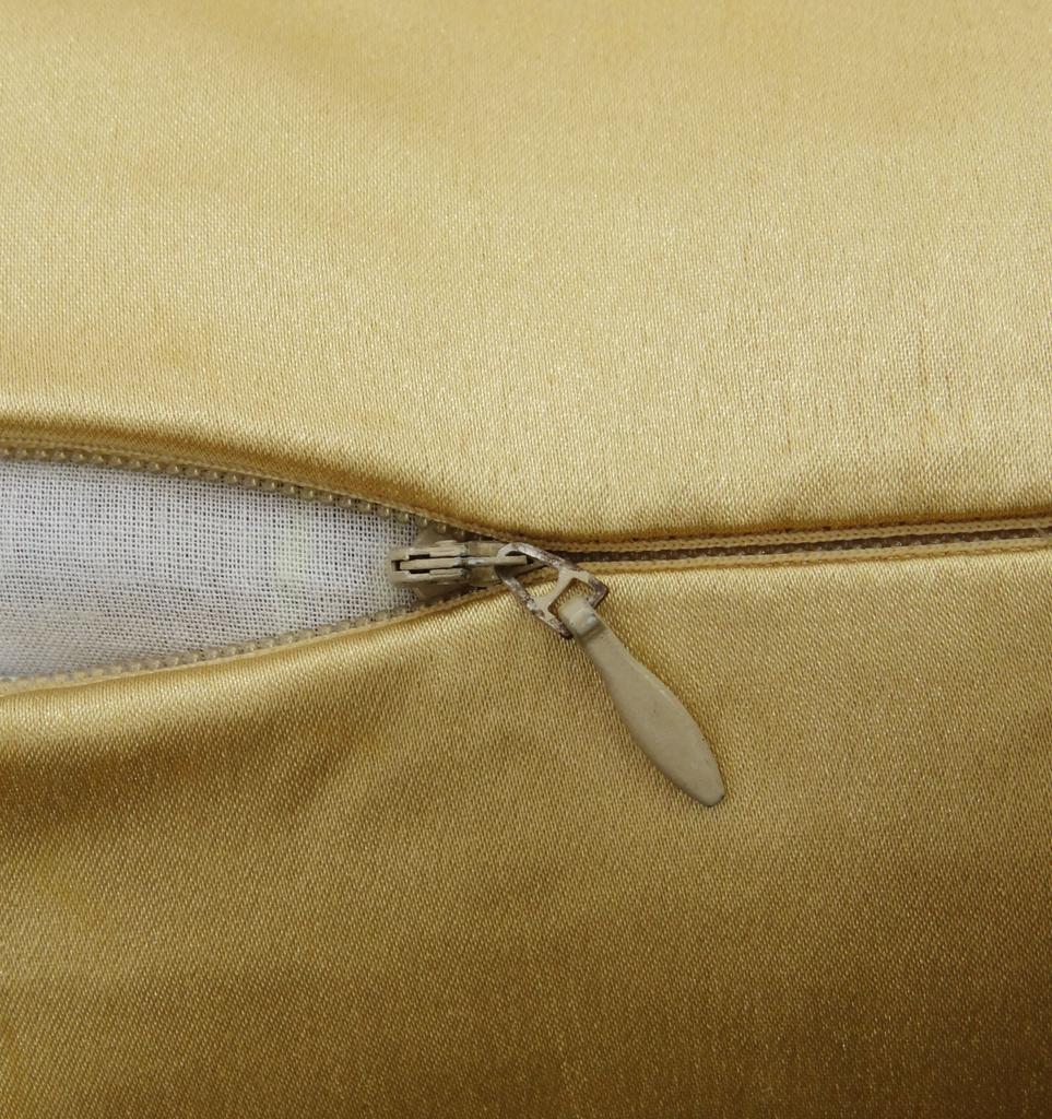 Decorative Satin Silk Cushion Pillow Throw Home Decor Solid Cover - Choose