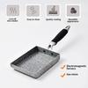 Japanese Medical Stone Frying Pan Tamagoyaki Omelette Black Non-Stick Pan Fry Egg Pan Pancake Kitchen Pot Use For Gas Cooker