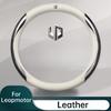For Leapmotor T03 C11 C01 Leather Car Steering Wheel Cover Anti Slip Breathable Protecter Cover Auto Accessories