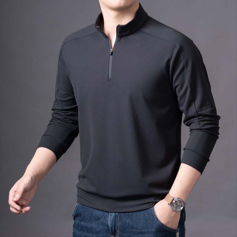 IMAGINEX Men's Half-Zip Stand-Up Collar Casual Sweatshirt