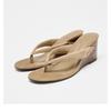 Fashion Designer Rivet Chunky Platform Wedges Sandals for Women Punk Slip-on Mules Sandals 2025 Summer New Street Cool Women Shoes