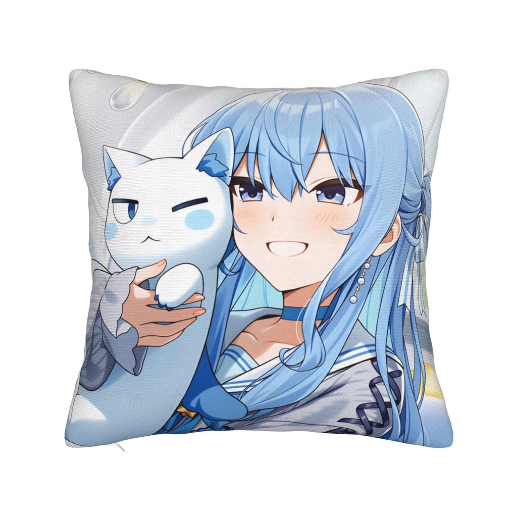 Hot Girl Kawaii Sakura Miko Pillow Case Comfy Pillow Cover For Couch Sofa Bedroom Kawaii Pillowcases
