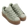 396813-02 Fenty Creeper Phatty Nubuck Green Fog Puma Gold Gum (Men's)