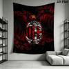 Llx0916Ac Milan Wall Tapestry Aesthetic Wall Hanging Printed Fabric Blanket Decorative Tapestries for Bedroom Living Room Home Decor
