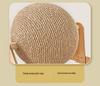 Wooden Ferris Wheel Rotating Cat Scratching Board & Nail File - Durable, Multi-functional Toy for Cats