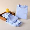 Verdicktes Samt Kinderunterwäsche-Set - Weiches Herbst-/Winter-Oberteil & Unterteil für Baby Jungen & Mädchen